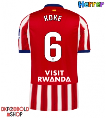 Atletico Madrid Koke #6 Hjemmebanetrøje 2026-27 Kort ærmer Atletico Madrid Koke #6 Hjemmebanetrøje 2026-27 Kort ærmer
